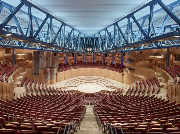 Der Große Saal der Kölner Philharmonie © Guido Erbring