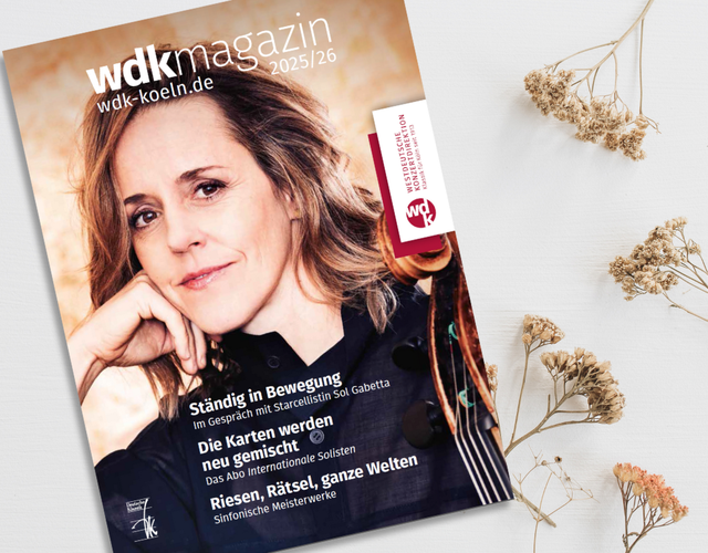 Cover des WDK-Magazins der Saison 2025/26.